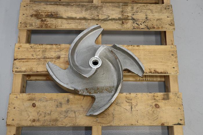 Used Goulds 3175 4x6x18 2/4 Vane Impeller #44303