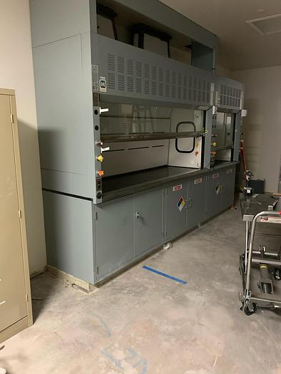 Used Hanson 8' Fume Hood