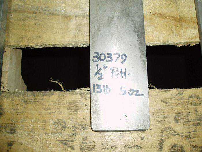 Used Pulper, Finisher, Brown, 202, Blades, Various Sizes (9) #S743114