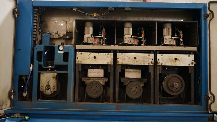 Used 2008 Butfering SPW 413 RTTB Combination Wet Belt Sander & Buffer