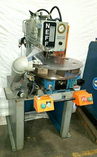 Used Neff 2 Ton Press with Rotary Table Rapid Assembly Stamping Pressing