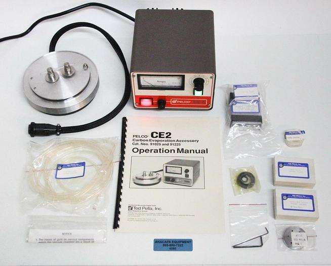 Used Pelco 91225 CE2 Carbon Evaporator Assembly Sputter Coater + Extras PARTS (6580)