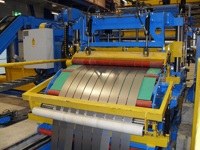 New F&P 11650x8mm Slitting Line (New) #4346