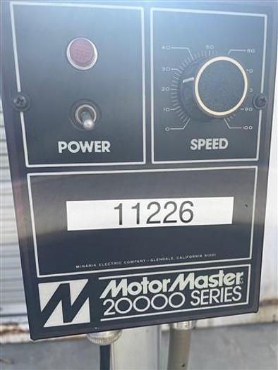 Used Conveyor, Belt, 7" X 54", S/st, Vari-Speed, Guide Rails #S744592