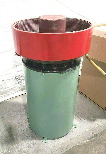 Used Bel Air Finish Master 1.3 CFt Vibratory Finishing Machine FM-4000 Polish Deburr
