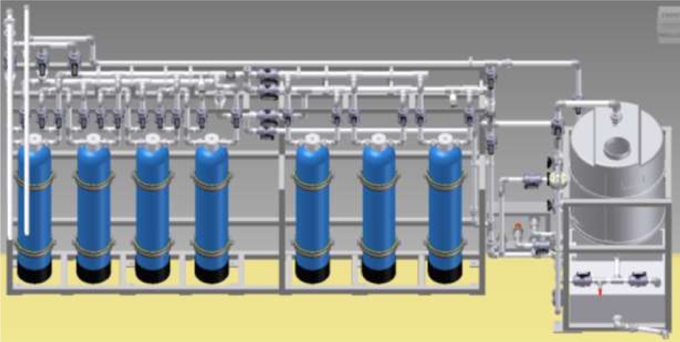 Usado Wastewater Treatment Unit 5 up to 56 m3/day
