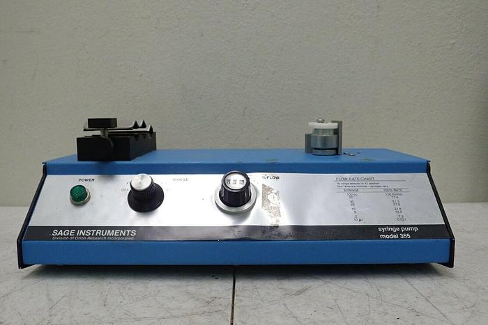 Used Sage Instruments Model 355 Pump