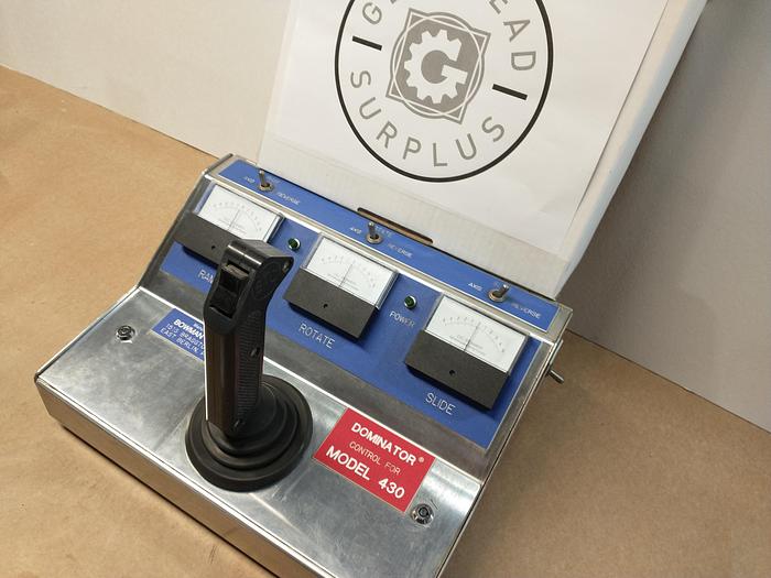 Used BOWMAN BTM dominator manual servo motor control for modal 430 #2 GH119