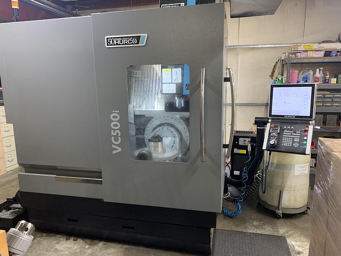 Used 2018 HURCO VC500i 5-Axis Vertical Machining Center