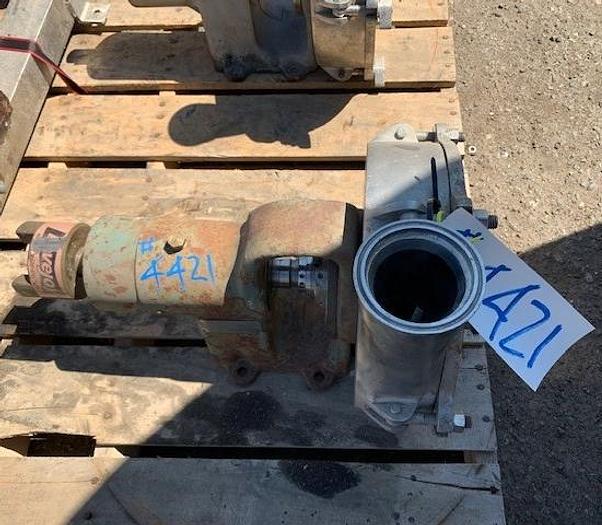 Used Tri-Clover 4" x 3" Centrifugal Pump Head Assembly Model 3EH-141D-00BS