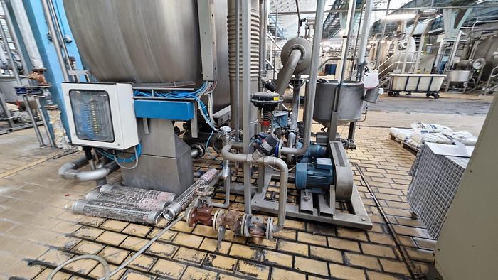 Rear View of Dyeing Machine THIES Eco-Soft Plus