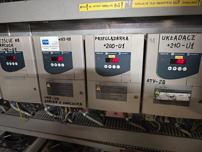 Inverters of the SANTEX COMPACTOR Open Width