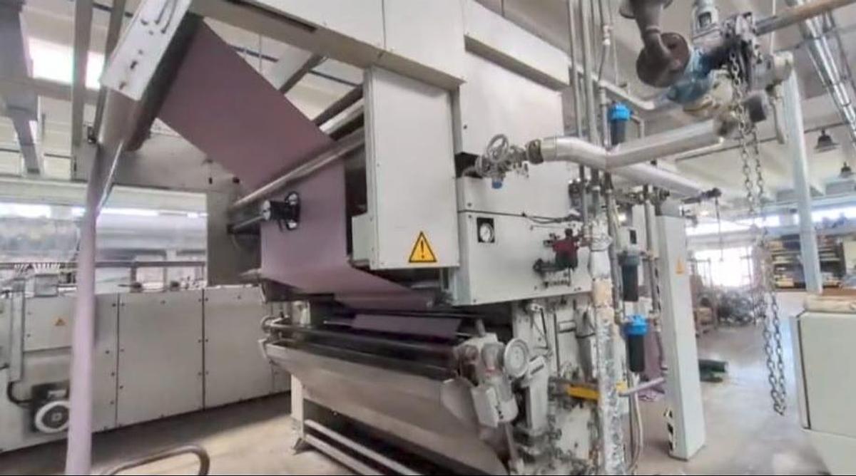 MONFORTS TOPTEX Sanforizing Machine 