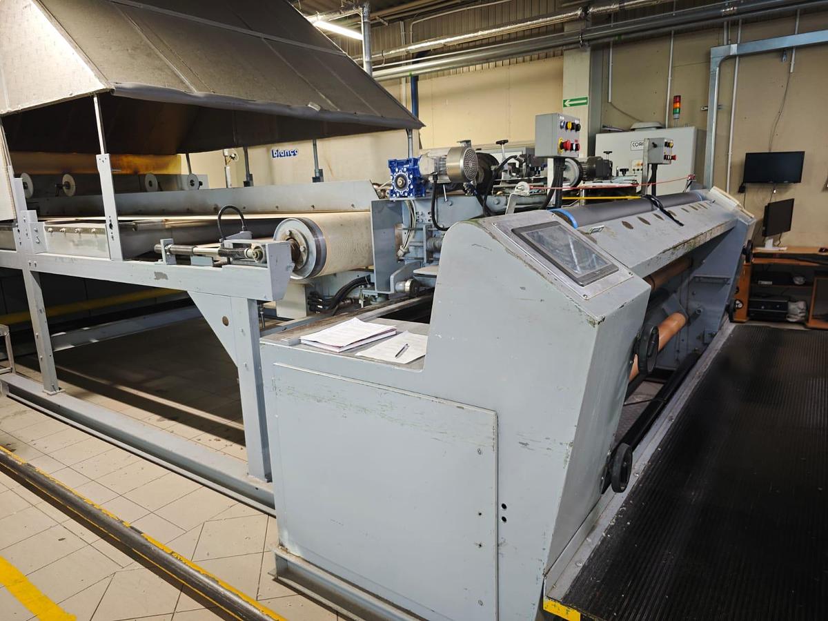 Used BRUCKNER Stenter, working width 2200 mm, fully renewed in 2019