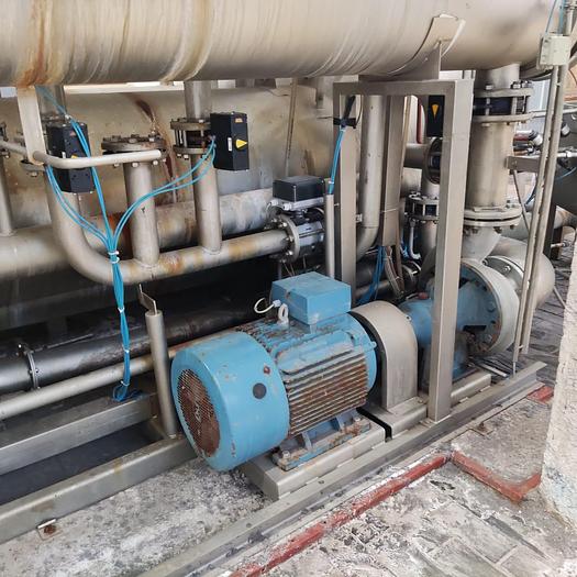 Water circulation pump in THIES JET TRD dyeing machine for efficient dyeing processes