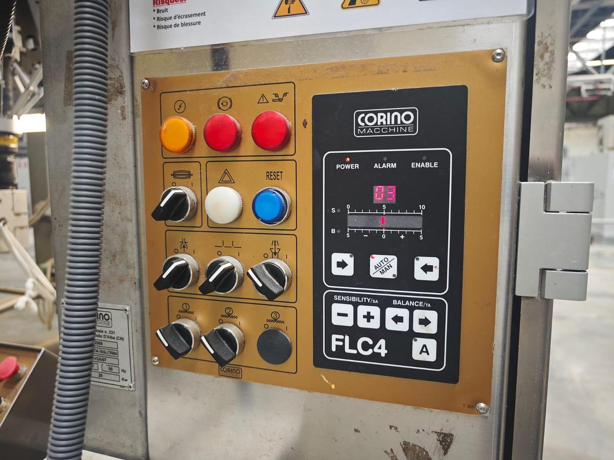 Used CORINO SLITTER, year 2008, working width 2200 mm