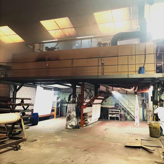 Used ZIMMER Rotary printing machine year 1994 width 3200 mm