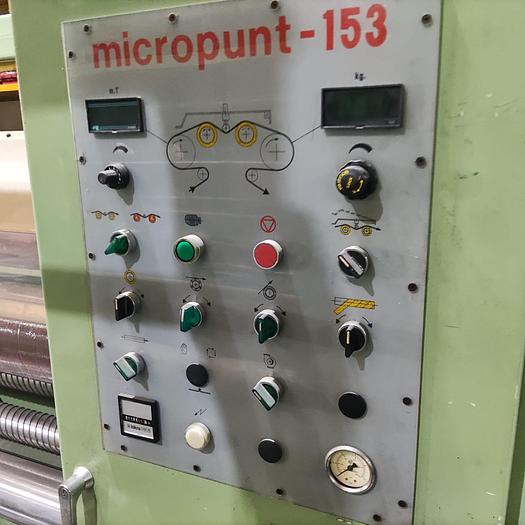 Used Emerizing machine TORRES Micropunt working width 1800 mm