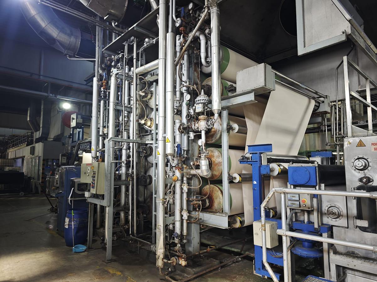 Used BRUGMAN Mercerizing - 1997, working width 1800 mm