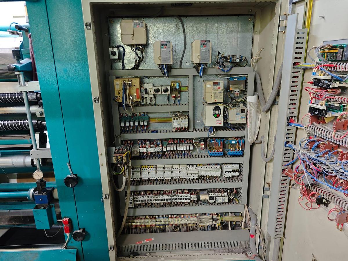 Used LAMPERTI Shearing Machine - Year 1997, working width 2200 mm