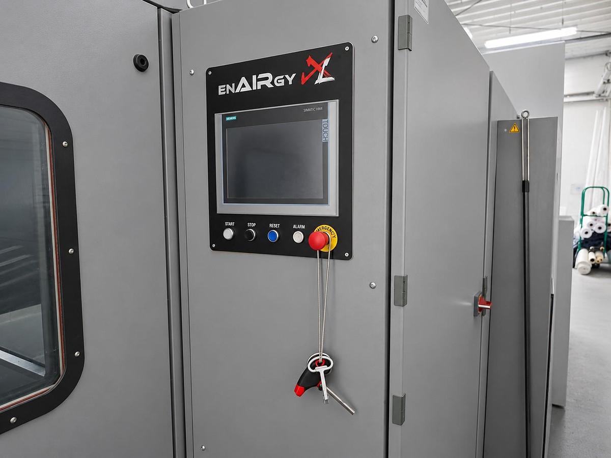 Used PENTEK ENAIRGY XL TUMBLER, year 2018, working width 2200 mm, gas