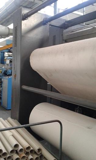 Used MARIO CROSTA Discontinuos decatizing machine year 1995 working width 1600 mm