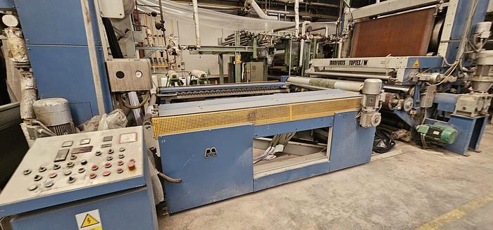 Used MONFORTS Sanforizing machine for sale - 1998 year, 1800 mm