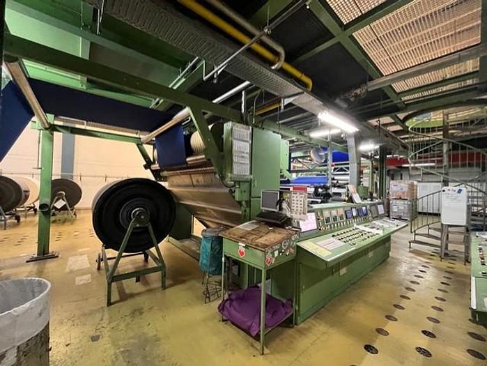 Used BRUCKNER Stenter - 1993 Year, working width 2800 mm, 8 chambers