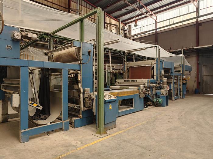 Used MONFORTS Sanforizing machine for sale - 1998 year, 1800 mm