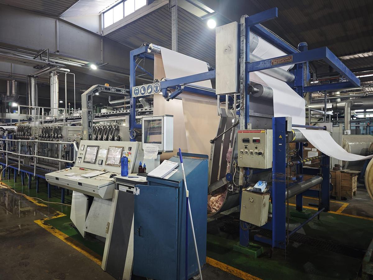 Used BRUGMAN Mercerizing - 1997, working width 1800 mm