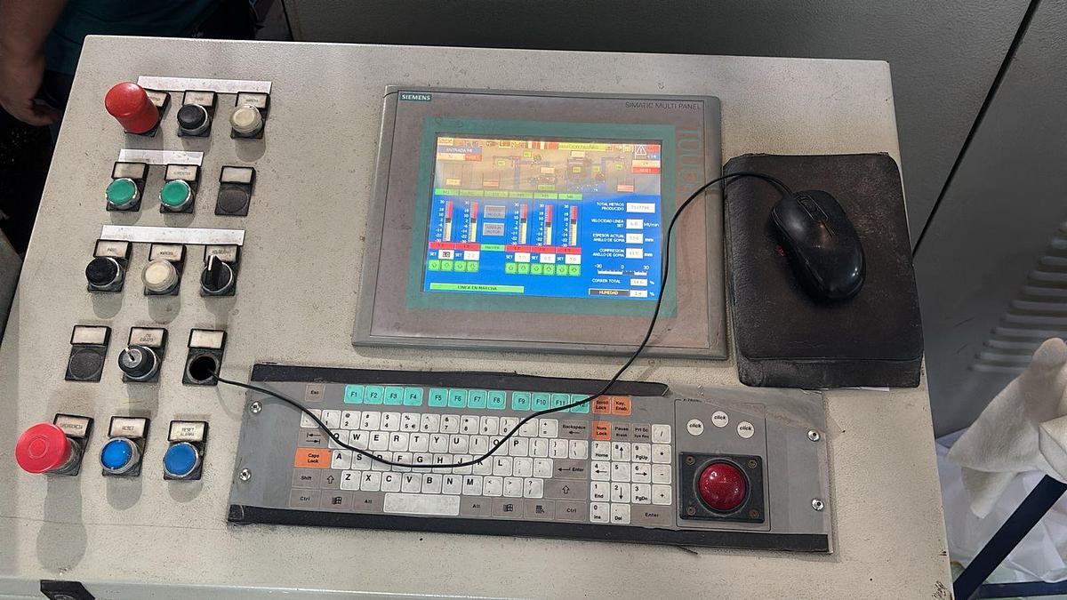 Electric pannel CIBITEX Sanforizing