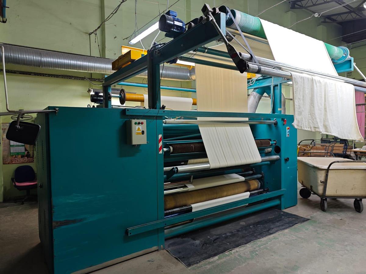 Used LAMPERTI Shearing Machine - Year 1997, working width 2200 mm