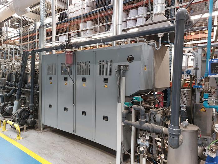 Used MAGEBA Dyeing and finishing RIBBON line year 2014