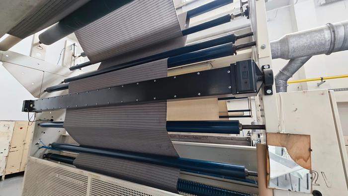 Used Shearing machine SUCKER MULLER year 1998 working width 2200 mm