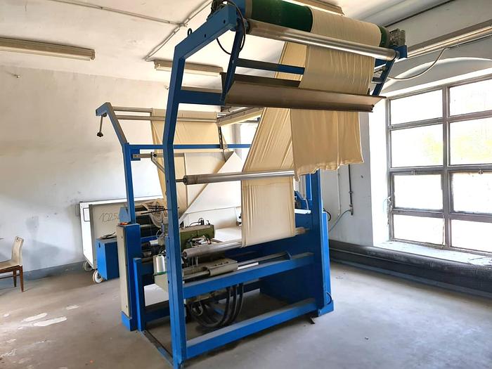 Side View ofUsed MTG Doubling and Sewing Machine 