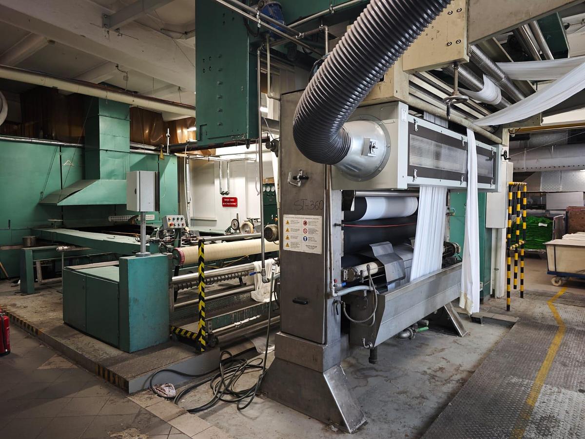 Used ALEA Stenter, working width 1800 mm, fully reaconditioned in 2019