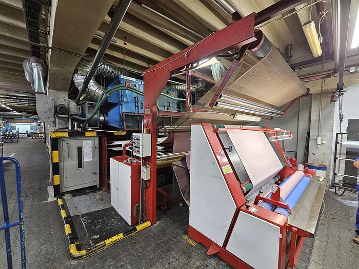 Rolling machine for MUZZI STENTER