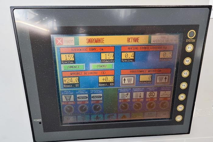 Used LAFER COMPACTOR year 2007 working width 2200 mm