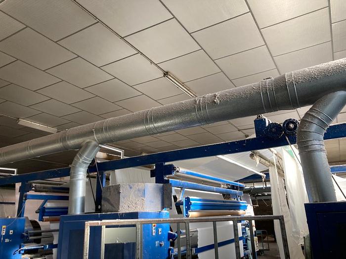 Used LAMPERTI Raising machine year 1990 working width 3000 mm