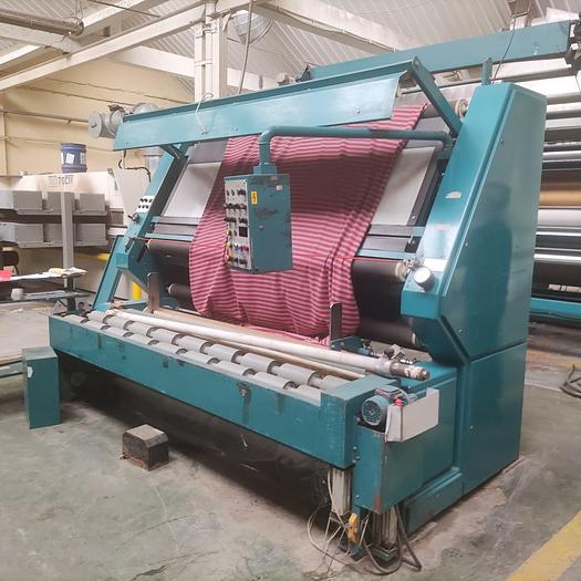 Used Inspection rolling machine LAFER year 1998 working width 2200 mm