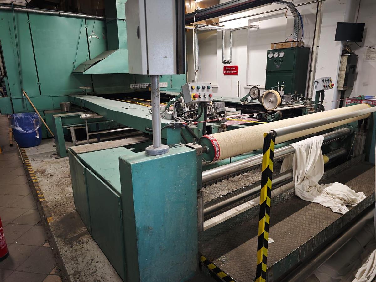 Used ALEA Stenter, working width 1800 mm, fully reaconditioned in 2019