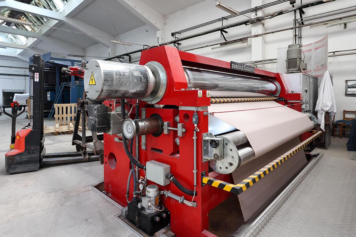 Used RAMISCH Calender NIPCO L - Year 2013, Working Width 2800 mm