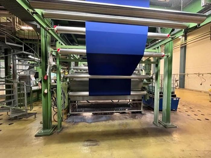 Used BRUCKNER Stenter - 1993 Year, working width 2800 mm, 8 chambers