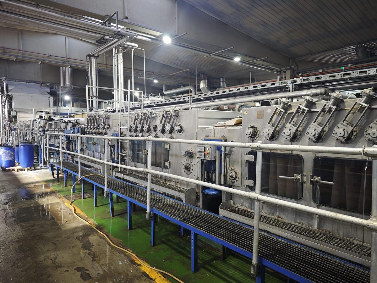 Used BRUGMAN Mercerizing - 1997, working width 1800 mm