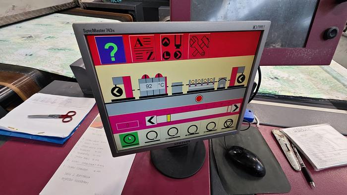 Used STORK Rotary printing year 2001 working width 1850 mm