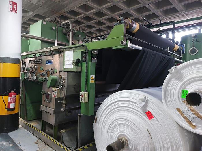 Used SPEROTTO RIMAR Washing solvent scouring machine  working width 2200 mm