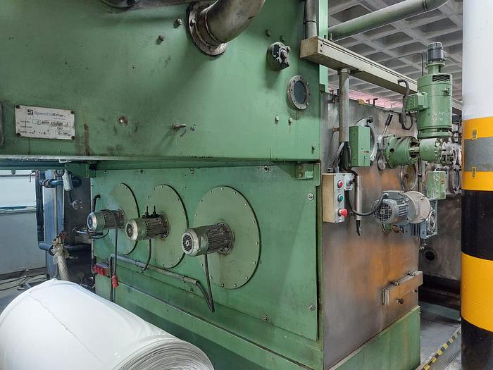Used SPEROTTO RIMAR Washing solvent scouring machine  working width 2200 mm