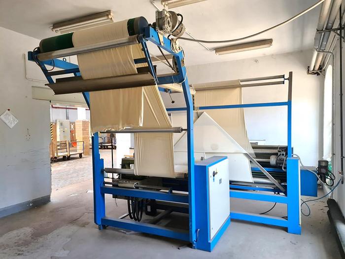 Used MTG Doubling and Sewing Machine CCM 220, Year 2005 – 2200 mm Working Width, Tubular Form