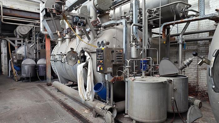 Used Dyeing MCS TERRY fabrics year 2002 capacity 800 Kgs