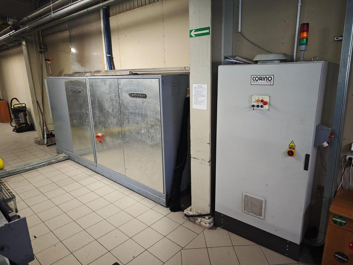Used BRUCKNER Stenter, working width 2200 mm, fully renewed in 2019